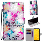 For ZTE Blade A71 / Gradient Colorful Flower