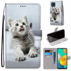 For Samsung Galaxy M32 / Small Gray Cat