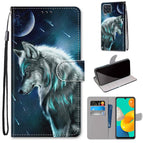 For Samsung Galaxy F22 / Pensive Wolf