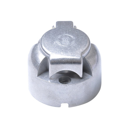 12V 7 Pin Round Plug Female Metal Trailer Adapter Connector Boat Carvan EU Plug, A0201