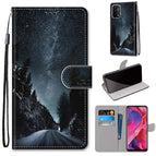 For OPPO A54 5G / A74 5G / A93 5G / A93s 5G / Mountain Road Starry Sky