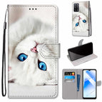 For OPPO A55 5G / A54 4G / A53s 5G / A16 4G / White Kitten