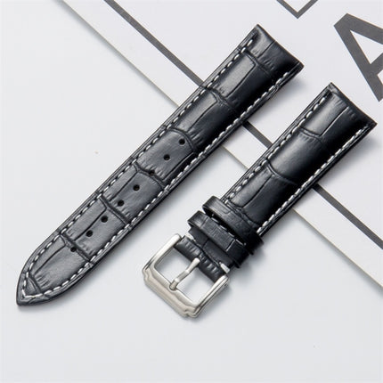 Calf Leather Replacement Strap Watchband, 14mm, 16mm, 18mm