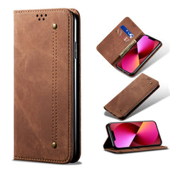 Denim Texture Casual Style Horizontal Flip Leather Case with Holder & Card Slots & Wallet, For iPhone 13, For iPhone 13 Mini, For iPhone 13 Pro, For iPhone 13 Pro Max