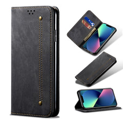 Denim Texture Casual Style Horizontal Flip Leather Case with Holder & Card Slots & Wallet, For iPhone 13, For iPhone 13 Mini, For iPhone 13 Pro, For iPhone 13 Pro Max