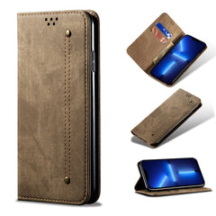 Denim Texture Casual Style Horizontal Flip Leather Case with Holder & Card Slots & Wallet, For iPhone 13, For iPhone 13 Mini, For iPhone 13 Pro, For iPhone 13 Pro Max