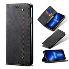 Denim Texture Casual Style Horizontal Flip Leather Case with Holder & Card Slots & Wallet, For iPhone 13, For iPhone 13 Mini, For iPhone 13 Pro, For iPhone 13 Pro Max