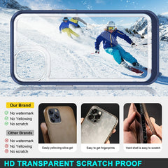 Bright Series Clear Acrylic + PC+TPU Shockproof Case, For iPhone 13 Mini, For iPhone 13, For iPhone 13 Pro, For iPhone 13 Pro Max, For iPhone 12 Mini