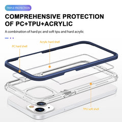 Bright Series Clear Acrylic + PC+TPU Shockproof Case, For iPhone 13 Mini, For iPhone 13, For iPhone 13 Pro, For iPhone 13 Pro Max, For iPhone 12 Mini