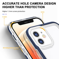 Bright Series Klares Acryl + PC + TPU Stoßfeste Hülle, Für iPhone 12, Für iPhone 12 Pro Max, Für iPhone 11, Für iPhone 11 Pro, Für iPhone 11 Pro Max