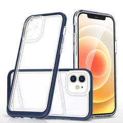 Bright Series Klares Acryl + PC + TPU Stoßfeste Hülle, Für iPhone 12, Für iPhone 12 Pro Max, Für iPhone 11, Für iPhone 11 Pro, Für iPhone 11 Pro Max