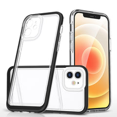 Bright Series Klares Acryl + PC + TPU Stoßfeste Hülle, Für iPhone 12, Für iPhone 12 Pro Max, Für iPhone 11, Für iPhone 11 Pro, Für iPhone 11 Pro Max