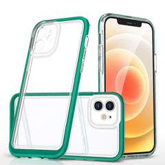 Bright Series Klares Acryl + PC + TPU Stoßfeste Hülle, Für iPhone 12, Für iPhone 12 Pro Max, Für iPhone 11, Für iPhone 11 Pro, Für iPhone 11 Pro Max