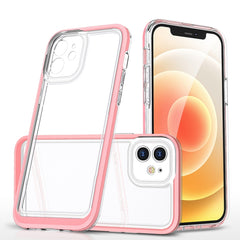 Bright Series Klares Acryl + PC + TPU Stoßfeste Hülle, Für iPhone 12, Für iPhone 12 Pro Max, Für iPhone 11, Für iPhone 11 Pro, Für iPhone 11 Pro Max