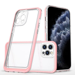 Bright Series Klares Acryl + PC + TPU Stoßfeste Hülle, Für iPhone 12, Für iPhone 12 Pro Max, Für iPhone 11, Für iPhone 11 Pro, Für iPhone 11 Pro Max