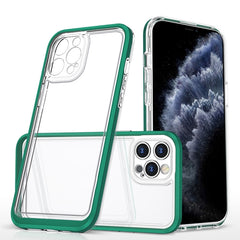 Bright Series Klares Acryl + PC + TPU Stoßfeste Hülle, Für iPhone 12, Für iPhone 12 Pro Max, Für iPhone 11, Für iPhone 11 Pro, Für iPhone 11 Pro Max