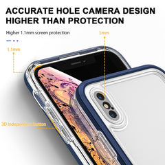 Bright Series Clear Acrylic + PC+TPU Shockproof Case, For iPhone X / XS, For iPhone XR, For iPhone XS Max, For iPhone SE 2022 / SE 2020 / 8 / 7, For iPhone 8 Plus / 7 Plus