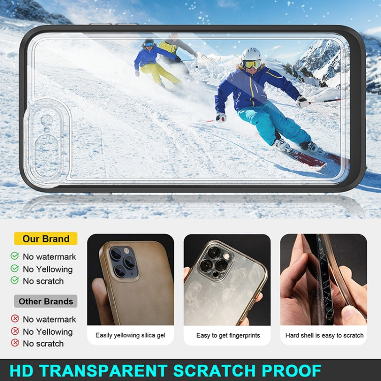 Estuche a prueba de golpes de acrílico transparente + PC + TPU de la serie Bright, para iPhone 13 Mini, para iPhone 13, para iPhone 13 Pro, para iPhone 13 Pro Max, para iPhone 12 Mini