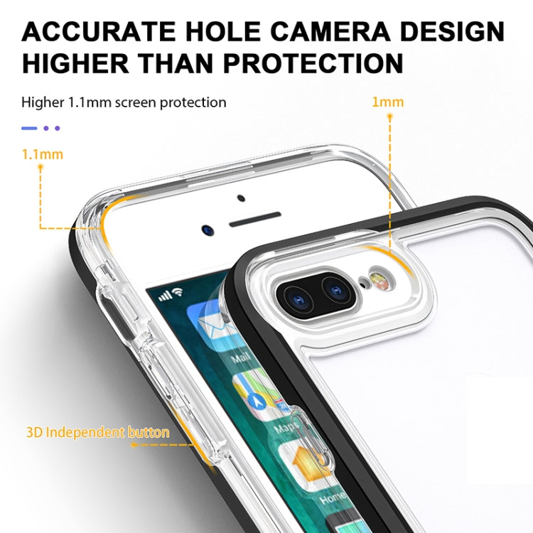Estuche a prueba de golpes de acrílico transparente + PC + TPU de la serie Bright, para iPhone 13 Mini, para iPhone 13, para iPhone 13 Pro, para iPhone 13 Pro Max, para iPhone 12 Mini