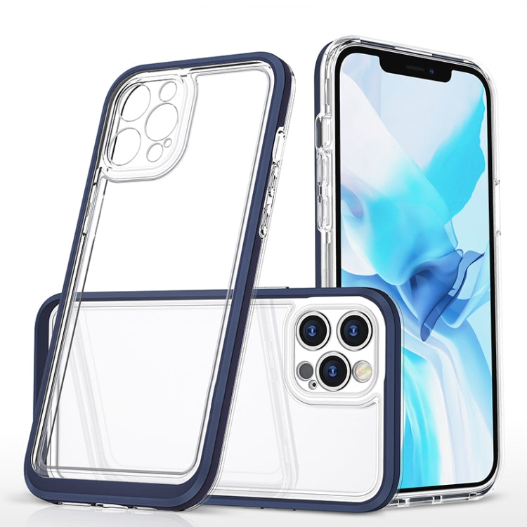 Bright Series Clear Acrylic + PC+TPU Shockproof Case, For iPhone 12 Pro