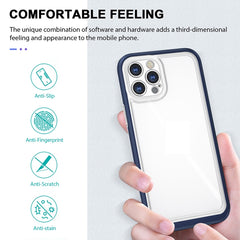 Bright Series Clear Acrylic + PC+TPU Shockproof Case, For iPhone 12 Pro