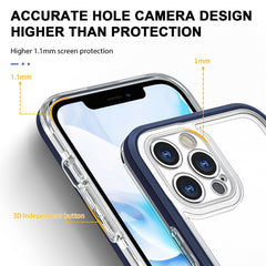 Bright Series Clear Acrylic + PC+TPU Shockproof Case, For iPhone 12 Pro