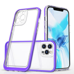 Bright Series Clear Acrylic + PC+TPU Shockproof Case, For iPhone 12 Pro