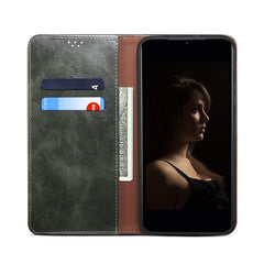 Simple Wax Crazy Horse Texture Horizontal Flip Leather Case with Card Slots & Wallet, For iPhone 13, For iPhone 13 Mini, For iPhone 13 Pro, For iPhone 13 Pro Max