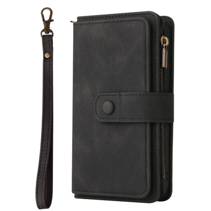 Skin Feel PU + TPU Horizontal Flip Leather Case with Holder & 15 Cards Slot & Wallet & Zipper Pocket & Lanyard, For Samsung Galaxy A20e, For Samsung Galaxy A22 4G, For Samsung Galaxy A22 5G, For Samsung Galaxy A32 4G, For Samsung Galaxy A32 5G         ...