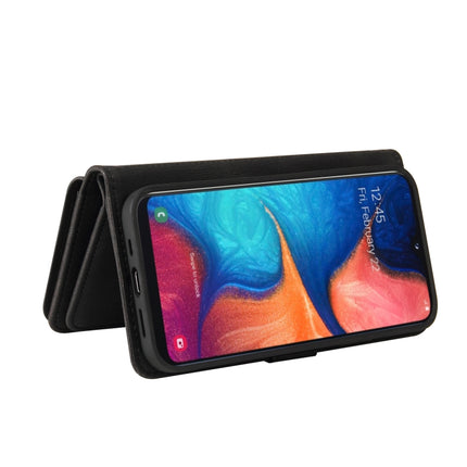 Skin Feel PU + TPU Horizontal Flip Leather Case with Holder & 15 Cards Slot & Wallet & Zipper Pocket & Lanyard, For Samsung Galaxy A20e, For Samsung Galaxy A22 4G, For Samsung Galaxy A22 5G, For Samsung Galaxy A32 4G, For Samsung Galaxy A32 5G         ...