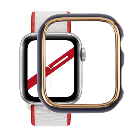 Dual-color Electroplating PC Protective Watch Case, For Apple Watch Series 6 / 5 / 4 / Watch SE 44mm