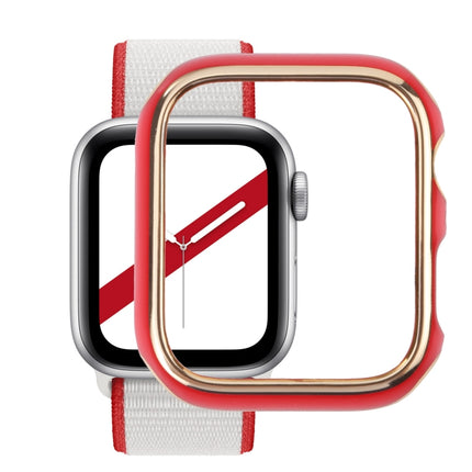 Dual-color Electroplating PC Protective Watch Case, For Apple Watch Series 3 & 2 & 1 42mm