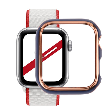 Dual-color Electroplating PC Protective Watch Case, For Apple Watch Series 6 / 5 / 4 / Watch SE 40mm