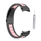 For Samsung Galaxy Watch4 / Watch4 Classic / Black Pink