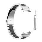 For Samsung Galaxy Watch4 / Watch4 Classic / Silver Black