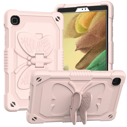 Pure Color PC + Silicone Anti-drop Protective Case with Butterfly Shape Holder & Pen Slot, For Samsung Galaxy Tab A7 Lite 8.7 SM-T220 / SM-T225