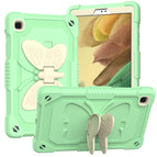 For Samsung Galaxy Tab A7 Lite 8.7 SM-T220 / SM-T225 / Beige + Fresh Green