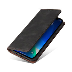 Simple Suction Closure Horizontal Flip Leather Case with Holder & Card Slot & Wallet, For iPhone 13 Pro Max, For iPhone 13 Pro, For iPhone 13, For iPhone 13 mini, For iPhone 12 Pro Max, For iPhone 12 / 12 Pro, For iPhone 12 mini, For iPhone 11 Pro Max