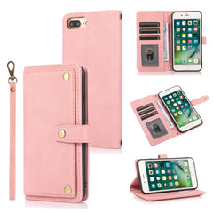 PU + TPU Horizontal Flip Leather Case with Holder & Card Slot & Wallet & Lanyard, For iPhone 8 Plus & 7 Plus, For iPhone XS / X, For iPhone XR, For iPhone XS Max, For iPhone 12 mini, For iPhone 12 / 12 Pro