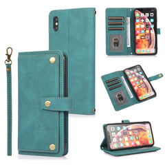 PU + TPU Horizontal Flip Leather Case with Holder & Card Slot & Wallet & Lanyard, For iPhone 8 Plus & 7 Plus, For iPhone XS / X, For iPhone XR, For iPhone XS Max, For iPhone 12 mini, For iPhone 12 / 12 Pro