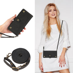 PU + TPU Horizontal Flip Leather Case with Holder & Card Slot & Wallet & Lanyard, For iPhone 13, For iPhone 13 Pro, For iPhone 13 Pro Max