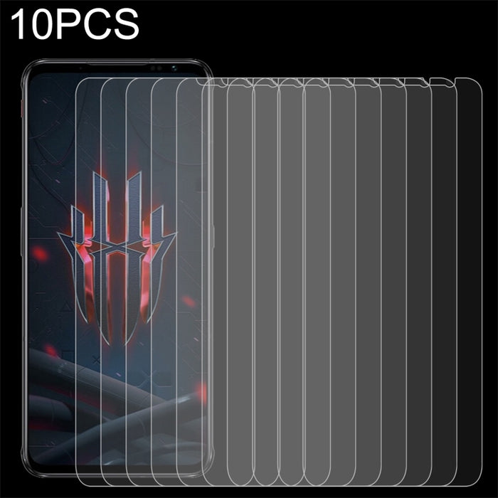 10 PCS 0.26mm 9H 2.5D Tempered Glass Film, For ZTE nubia Red Magic 6s / 6s Pro (10 PCS)