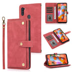 For Samsung Galaxy A11 / Wine Red
