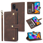 For Samsung Galaxy A21s / Brown