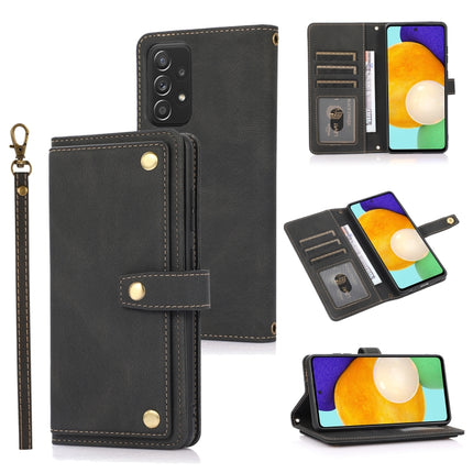 PU + TPU Horizontal Flip Leather Case with Holder & Card Slot & Wallet & Lanyard, For Samsung Galaxy A52 5G / 4G, For Samsung Galaxy A71 4G, For Samsung Galaxy A72 5G / 4G, For Samsung Galaxy Note8
