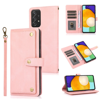PU + TPU Horizontal Flip Leather Case with Holder & Card Slot & Wallet & Lanyard, For Samsung Galaxy A52 5G / 4G, For Samsung Galaxy A71 4G, For Samsung Galaxy A72 5G / 4G, For Samsung Galaxy Note8