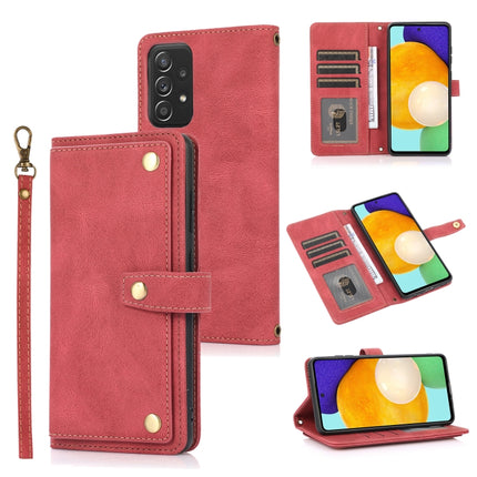 PU + TPU Horizontal Flip Leather Case with Holder & Card Slot & Wallet & Lanyard, For Samsung Galaxy A52 5G / 4G, For Samsung Galaxy A71 4G, For Samsung Galaxy A72 5G / 4G, For Samsung Galaxy Note8