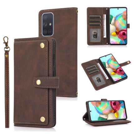 PU + TPU Horizontal Flip Leather Case with Holder & Card Slot & Wallet & Lanyard, For Samsung Galaxy A52 5G / 4G, For Samsung Galaxy A71 4G, For Samsung Galaxy A72 5G / 4G, For Samsung Galaxy Note8