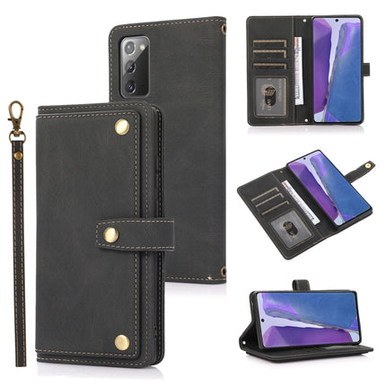 PU + TPU Horizontal Flip Leather Case with Holder & Card Slot & Wallet & Lanyard, For Samsung Galaxy Note9, For Samsung Galaxy Note 10 Pro, For Samsung Galaxy Note20, For Samsung Galaxy S20 FE