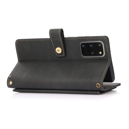 PU + TPU Horizontal Flip Leather Case with Holder & Card Slot & Wallet & Lanyard, For Samsung Galaxy S20+, For Samsung Galaxy S21 FE 5G, For Samsung Galaxy S21+ 5G, For Samsung Galaxy S21 Ultra 5G